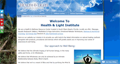 Desktop Screenshot of healthandlight.com